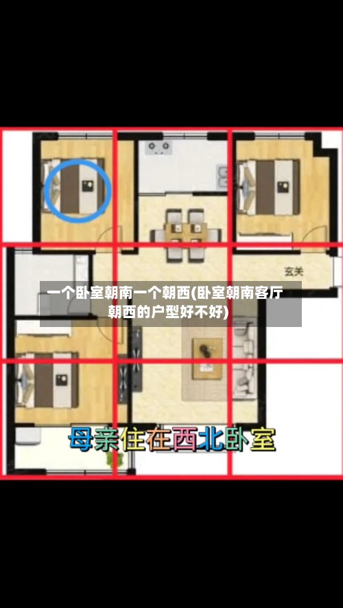 一个卧室朝南一个朝西(卧室朝南客厅朝西的户型好不好)